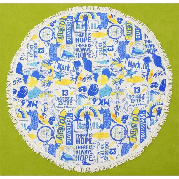 EVA STORE TOKYO-01オリジナル ラウンドタオル/カヲルテキスタイル