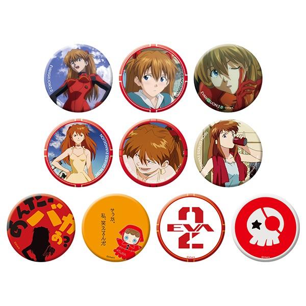 EVANGELION STORE TOKYO-01オリジナル アスカキャラバッジコレクション10個入りBOX