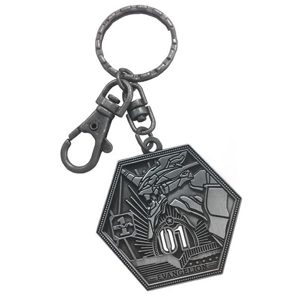 EVA STORE TOKYO-01オリジナル メタルキーホルダー:初号機
