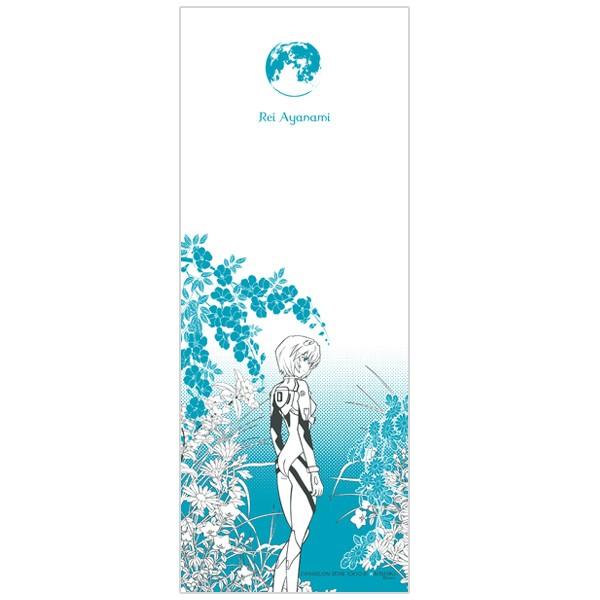 EVASTORE TOKYO-01オリジナル手ぬぐいfeat.【EVAｘ錦】綾波レイと月見華
