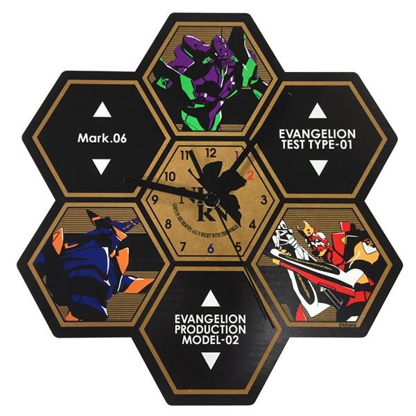 EVASTORE TOKYO-01【7周年記念】ウッドクロック/初号機＆2号機＆Mark.06