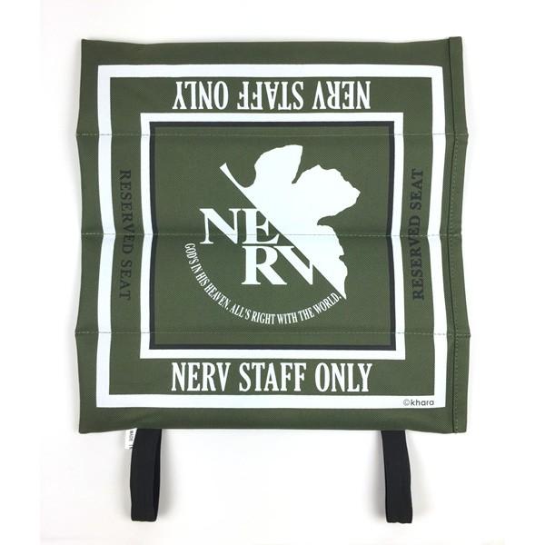 EVANGELION STOREオリジナル 折りたたみクッション/NERV