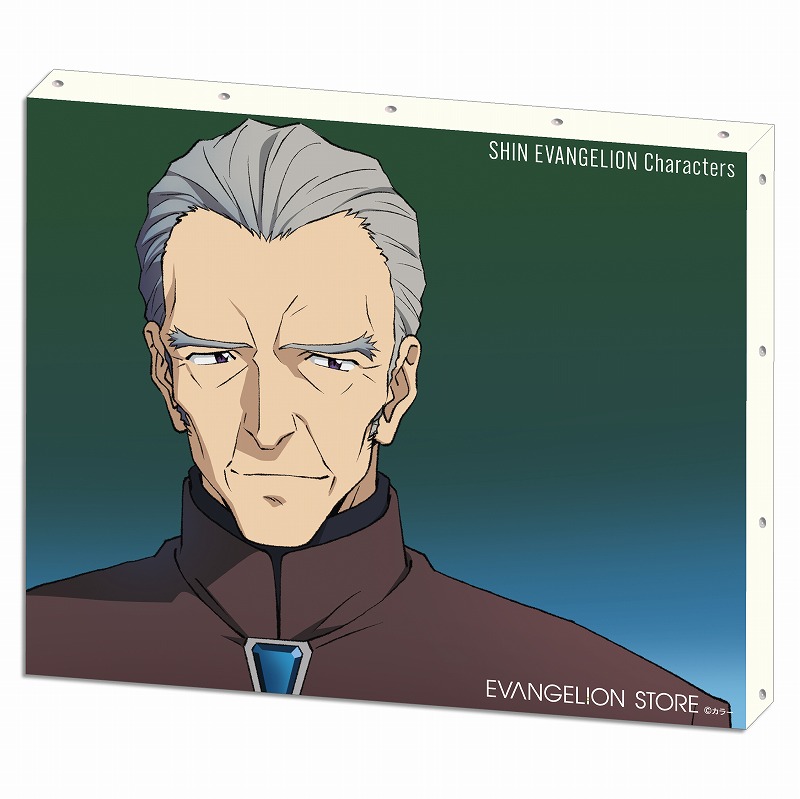 EVA STOREオリジナル アートパネル(キャンバス素材)/SHIN EVANGELION Characters/冬月コウゾウ