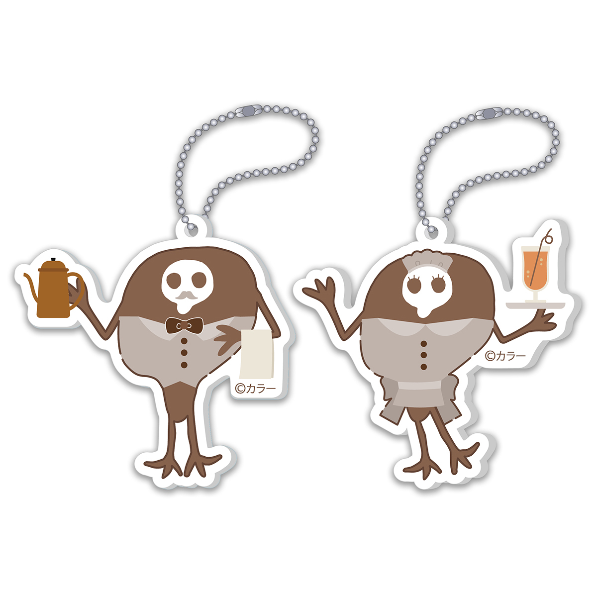 EVA STOREオリジナル アクリルキーホルダーセット/喫茶ユルシト