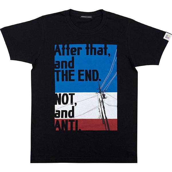 EVA STOREオリジナル【EVA BG 002】After that,and THE END. NOT,and ANTI. Tシャツ