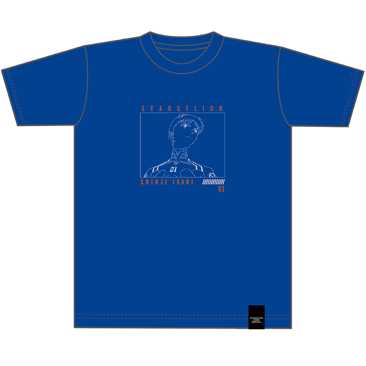EVA STOREオリジナル Tシャツ/SHIN EVANGELION Characters/碇シンジ/フリーサイズ