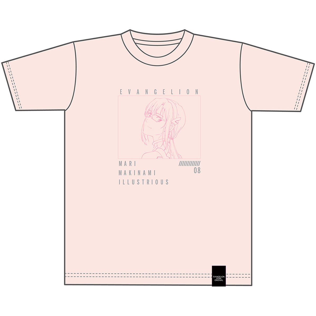 EVA STOREオリジナル Tシャツ/SHIN EVANGELION Characters/真希波・マリ・イラストリアス/フリーサイズ