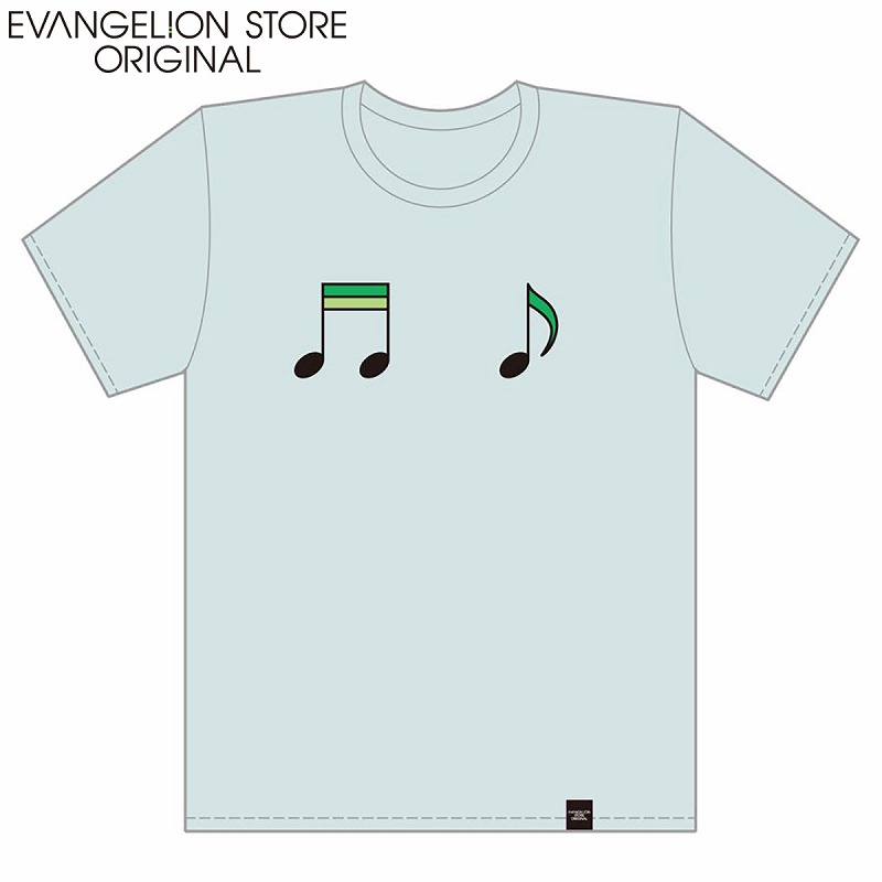 EVA STOREオリジナル Tシャツ/ユニゾンアタック/シンジ(水色)