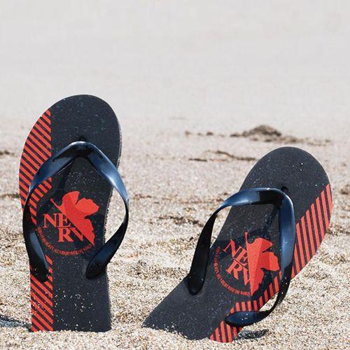 ヱヴァンゲリヲン新劇場版　NERVビーチサンダル(COSPA）