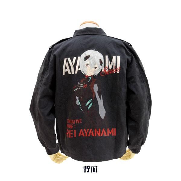 【限定生産品】ヱヴァンゲリヲン新劇場版 綾波レイ刺繍 ツアージャケット/BLACK（COSPA）