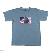 ROLLING CRADLE x EVA Tee Kaworu Nagisa/BLUE-GRAY