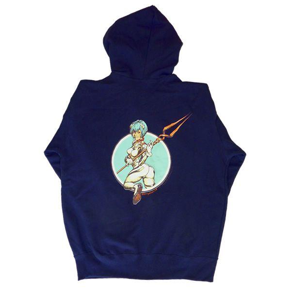 EVA × STREET ART 2012 Rockin'Jelly Bean パーカ　レイ／ネイビー