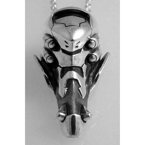 【受注生産品】EVA×花唐草 collaboration SILVER 第三弾　弐号機ペンダント