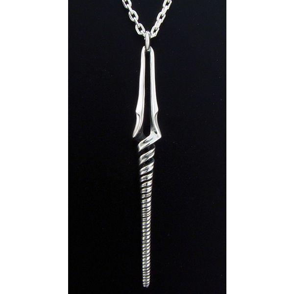 【受注生産品】EVA×花唐草 collaboration SILVER 第五弾　ロンギヌスの槍ペンダント