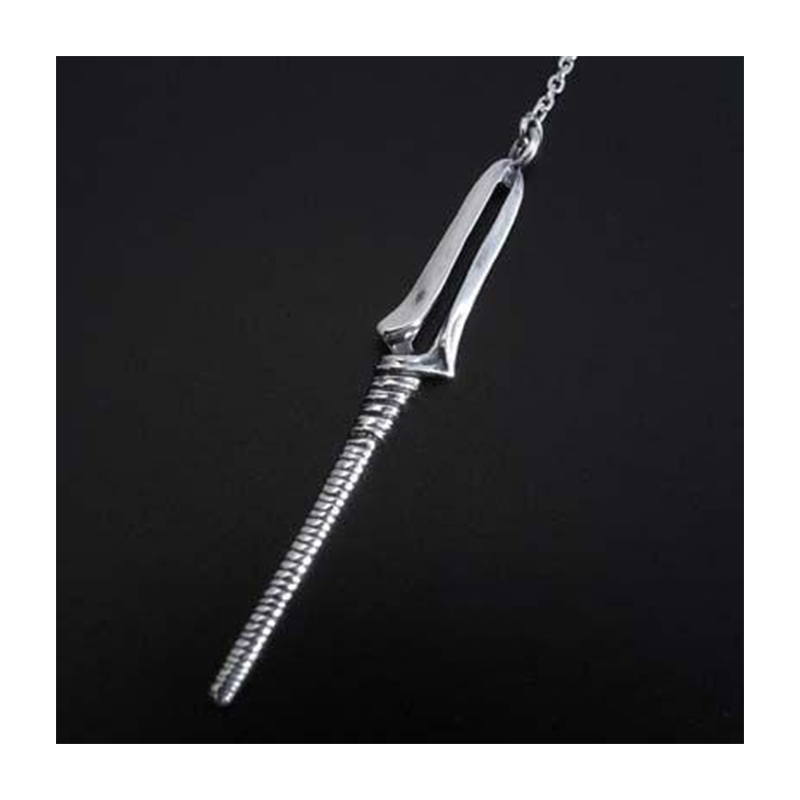 【受注生産品】EVA×花唐草 collaboration SILVER 第八弾　ロンギヌスの槍ピアス アメリカンタイプ（左右セット）