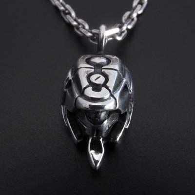 【受注生産品】EVA×花唐草 collaboration SILVER 第八弾　零号機 ミニペンダント 50cmチェーン