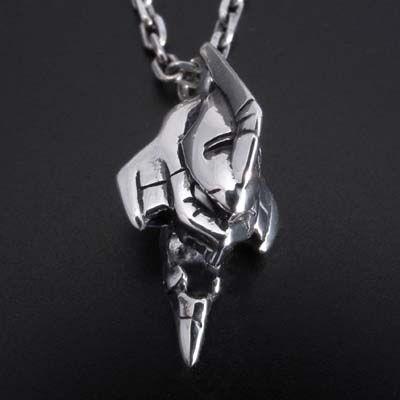 【受注生産品】EVA×花唐草 collaboration SILVER 第八弾　初号機 ミニペンダント 50cmチェーン