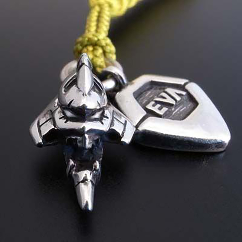 【受注生産品】EVA×花唐草 collaboration SILVER 第八弾　初号機 ストラップ