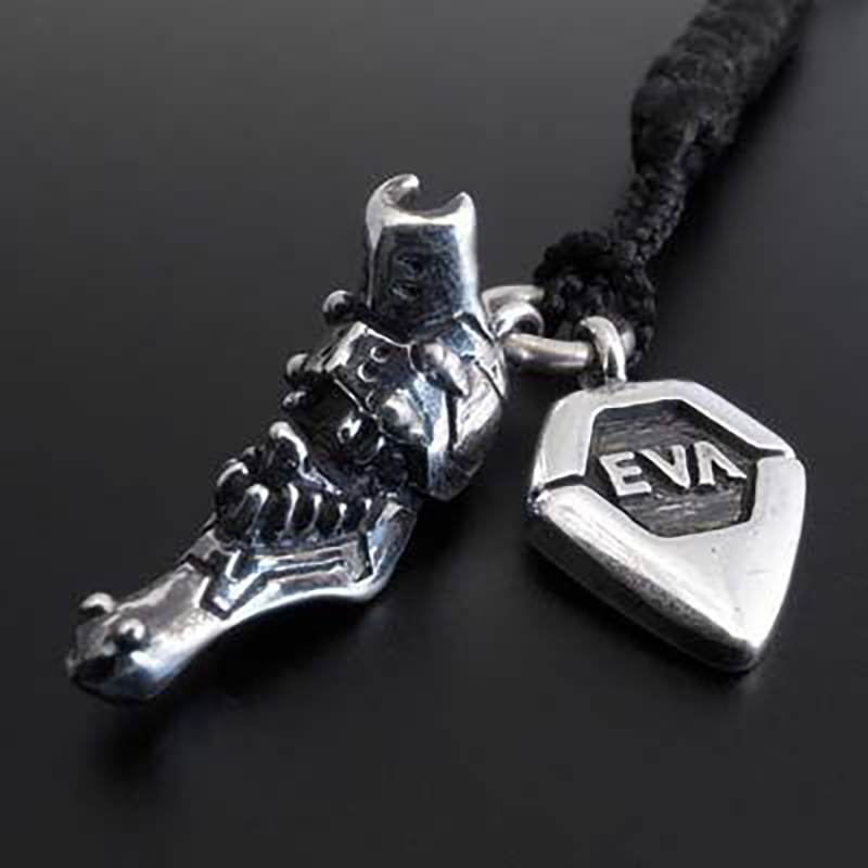 【受注生産品】EVA×花唐草 collaboration SILVER 第八弾　2号機ビーストモード ストラップ