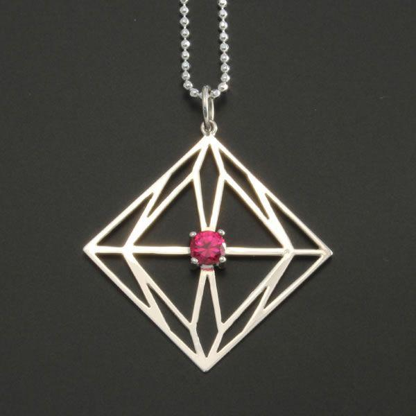 【受注生産品】EVA×花唐草 collaboration SILVER　第６の使徒ペンダント