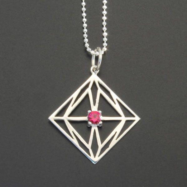 【受注生産品】EVA×花唐草 collaboration SILVER　第６の使徒ペンダント Sサイズ