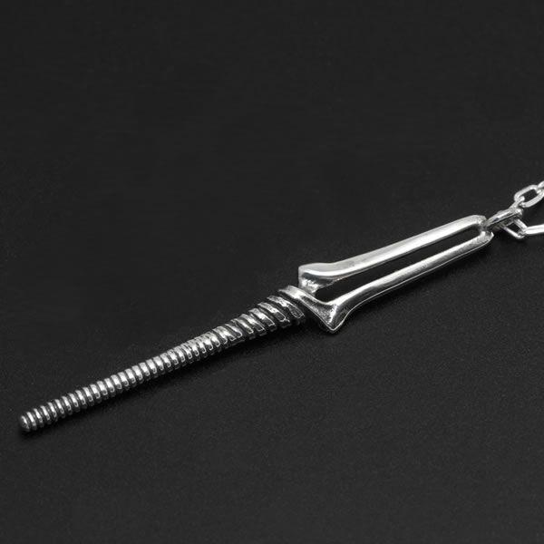 【受注生産品】EVA×花唐草 collaboration SILVER ロンギヌスの槍ミニペンダント