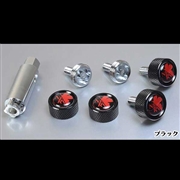 ヱヴァンゲリヲン 新劇場版 NERV自動車用ナンバープレートボルト ver.2/ブラック