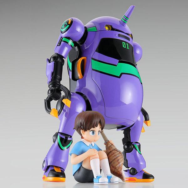 プラモデル20メカトロウィーゴ エヴァコラボシリーズ Vol.5 しょごうき+碇 シンジ(ハセガワ)