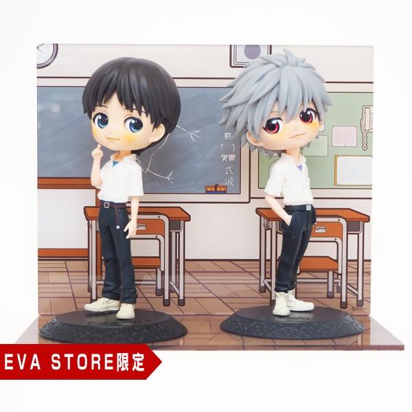 【EVASTORE限定】ヱヴァンゲリヲン新劇場版 Q posketシンジ＆カヲルセット特製アクリルジオラマ付