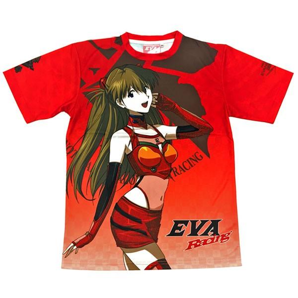 エヴァンゲリオンレーシング【2016】速乾Tシャツ（RQアスカ・赤）