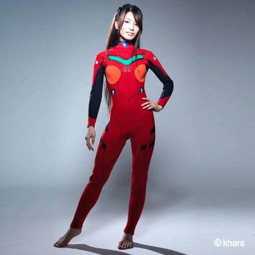 【受注生産品】ヱヴァンゲリヲン新劇場版 ウエットスーツ 2号機PILOTMODEL【レディース】