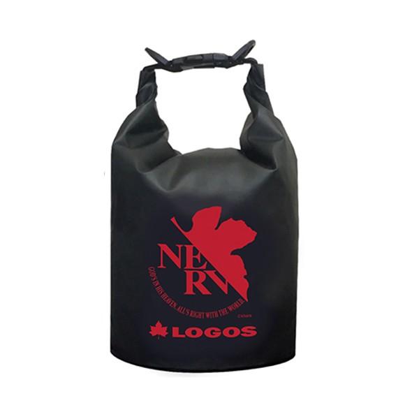 EVA＆LOGOS U.N.NERV野営装備品ドライバッグ 5L/BLACK