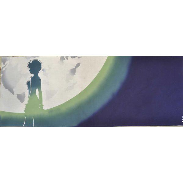 RumiRockｘEVA　てぬぐい　月に綾波