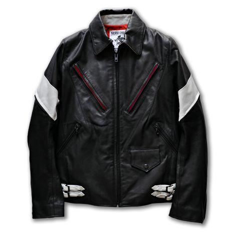 EVANGELION３号機モデル　レザートラッカージャケット