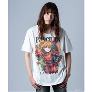 【エヴァンゲリオン×glamb 】Tシャツ/アスカ/白
