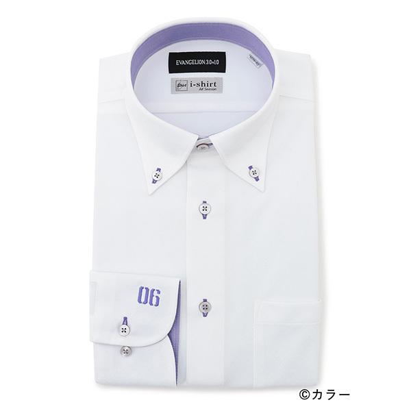【EVANGELION x はるやま】i-Shirt長袖シャツ/渚カヲル ボタンダウン