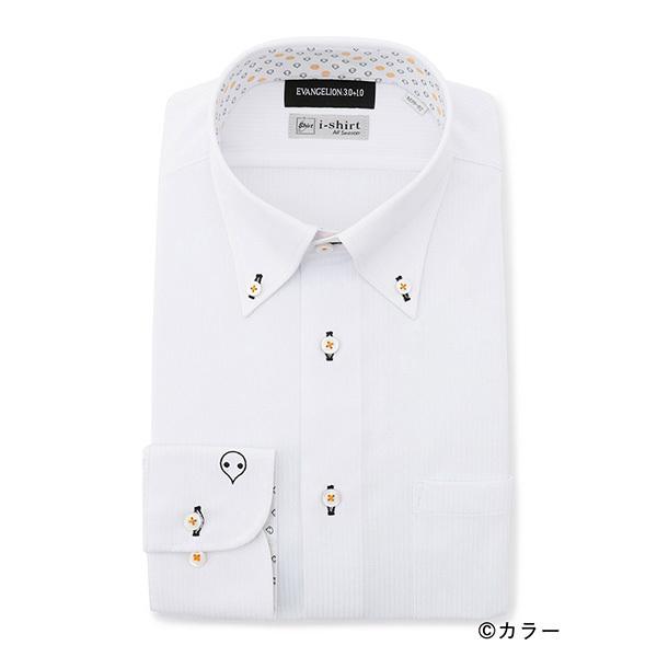 【EVANGELION x はるやま】i-Shirt長袖シャツ/使徒 ボタンダウン