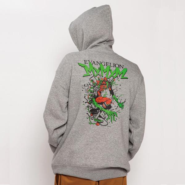 MxMxM x EVANGELION　２号機HOODIE（GRAY）