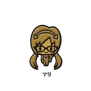 Eva micro macro 蒔絵シール/マリ