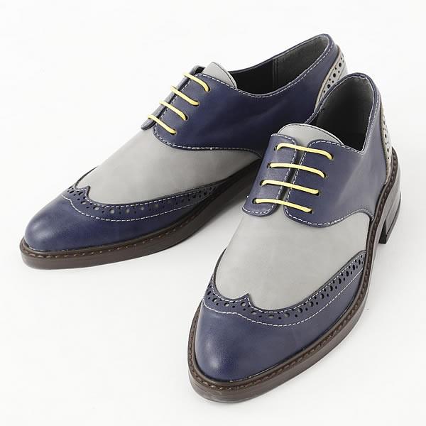 RADIO EVA DUO 005 オックスフォードウィングチップシューズ 渚カヲルモデル