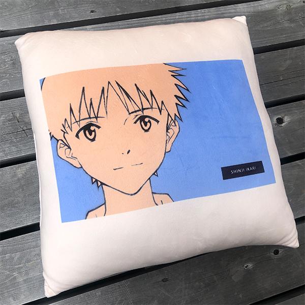 エヴァンゲリオン 背当てクッション/シンジ（丸眞）