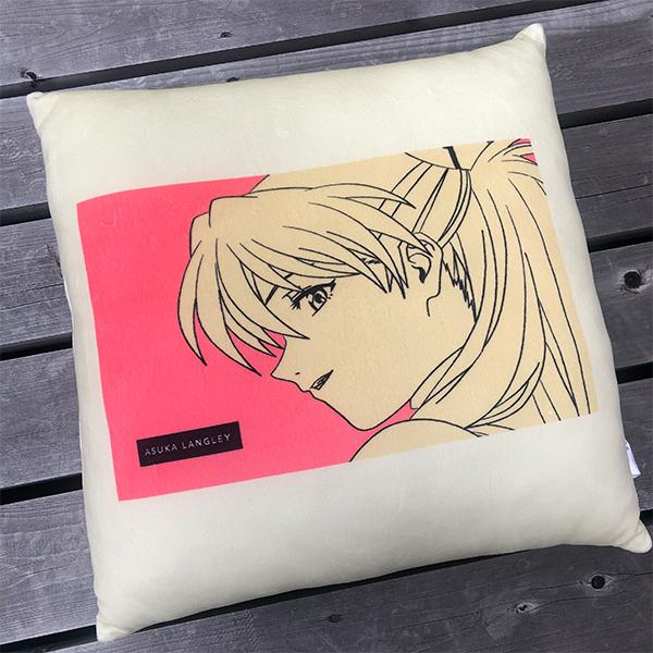 エヴァンゲリオン 背当てクッション/アスカ（丸眞）