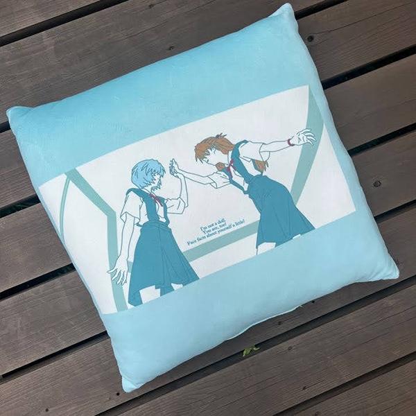 エヴァンゲリオン 背当てクッション/ノットドール（丸眞）