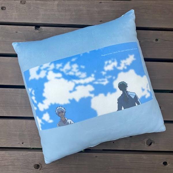 エヴァンゲリオン 背当てクッション/ビトウィーンスペース（丸眞）