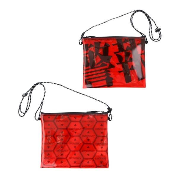 【X-girl × EVANGELION】PVC SACOCHE BAG/警報