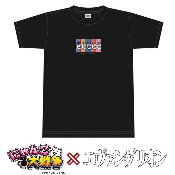 【エヴァンゲリオンxにゃんこ大戦争】コラボ にゃんこゲリオンTシャ