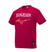 【ミズノ】エヴァンゲリオン グラフィックTシャツ /ガーネットレッド