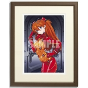 【受注生産品】EVA STORE オリジナル 貞本義行 複製原画 テストプラグスーツのアスカ