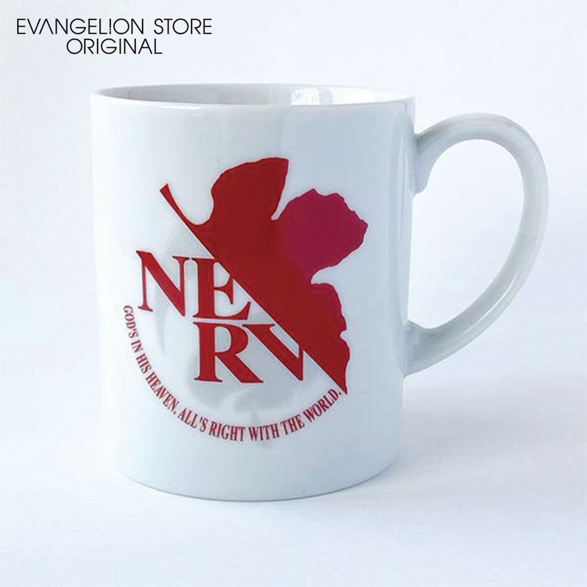 EVA STORE オリジナル　NERVマグカップ(白)