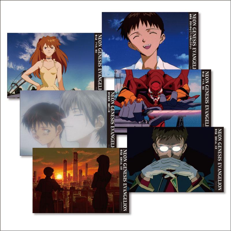 新世紀エヴァンゲリオン ポストカードセット B